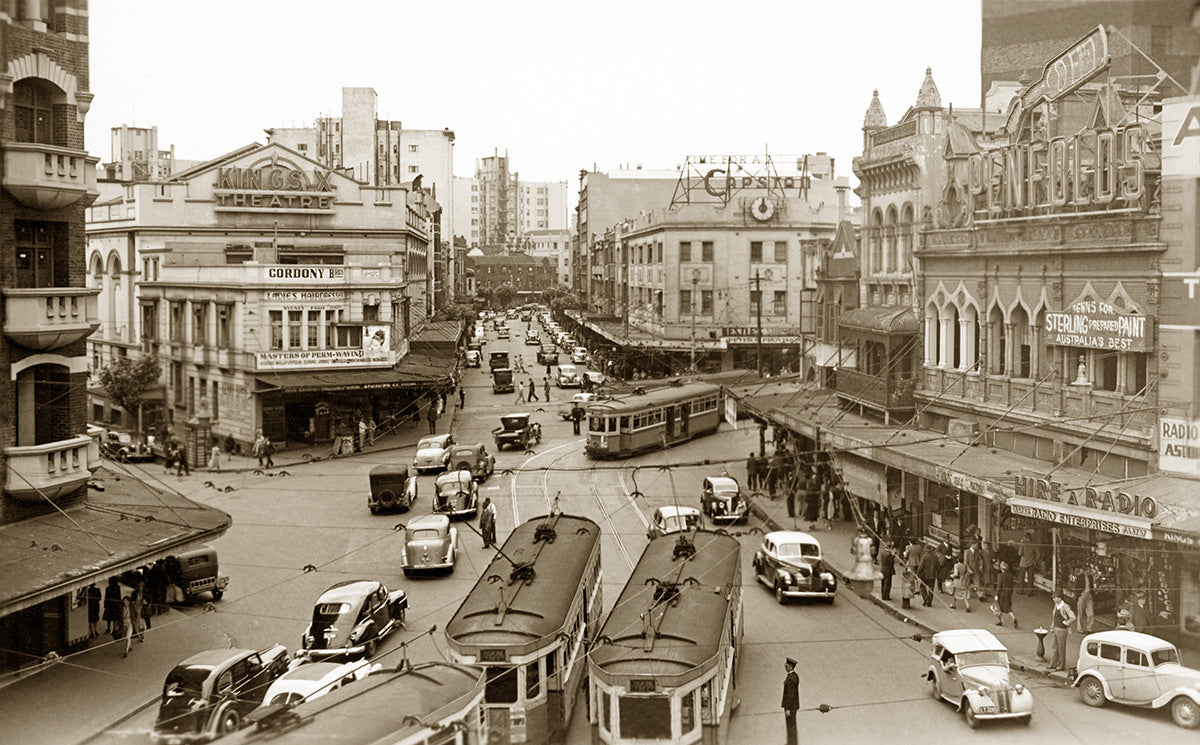 Kings Cross, Sydney NSW Australia 1940s