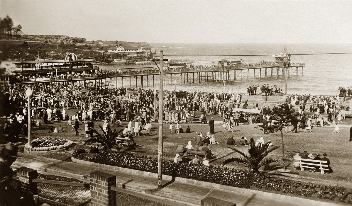 The Beach, Coogee NSW Australia 1930s