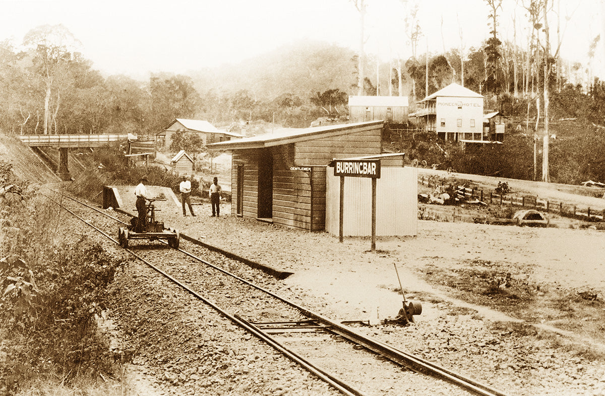 Railway Station, Burringbar NSW Australia c.1900