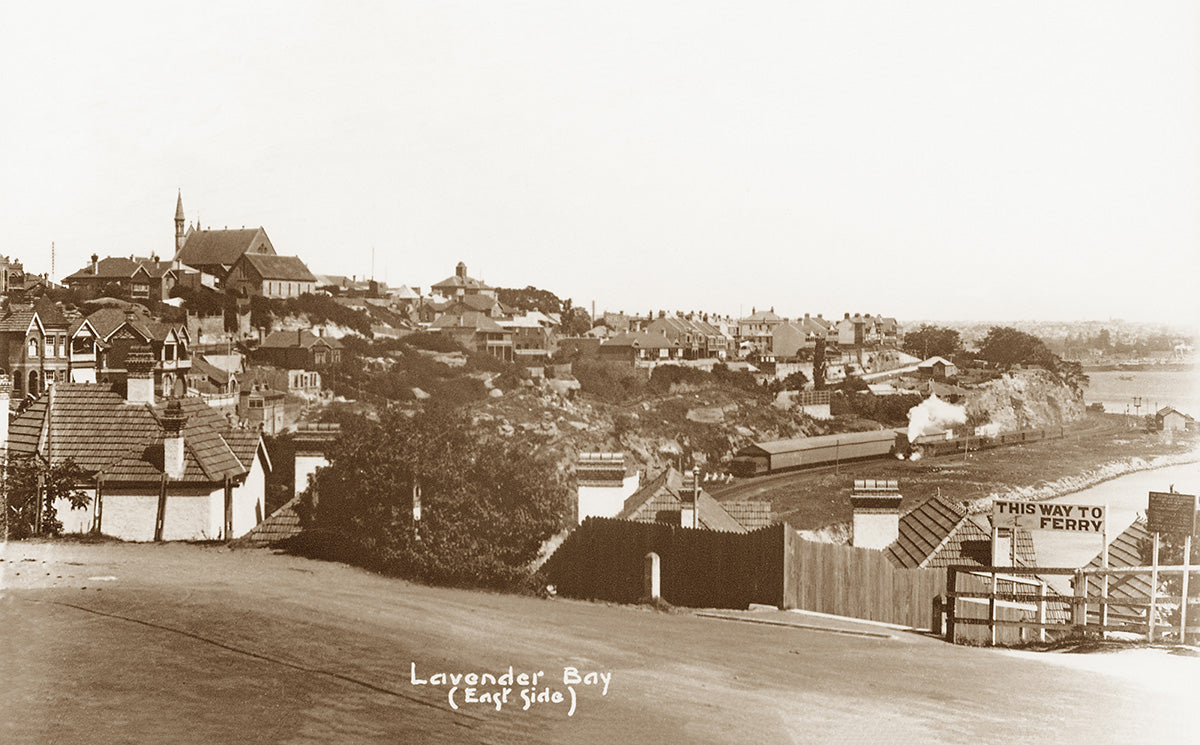 Lavender Bay, Milsons Point NSW Australia c.1905