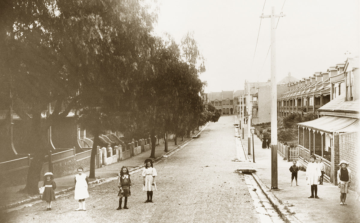 Pitt Street, Kirribilli NSW Australia c.1900