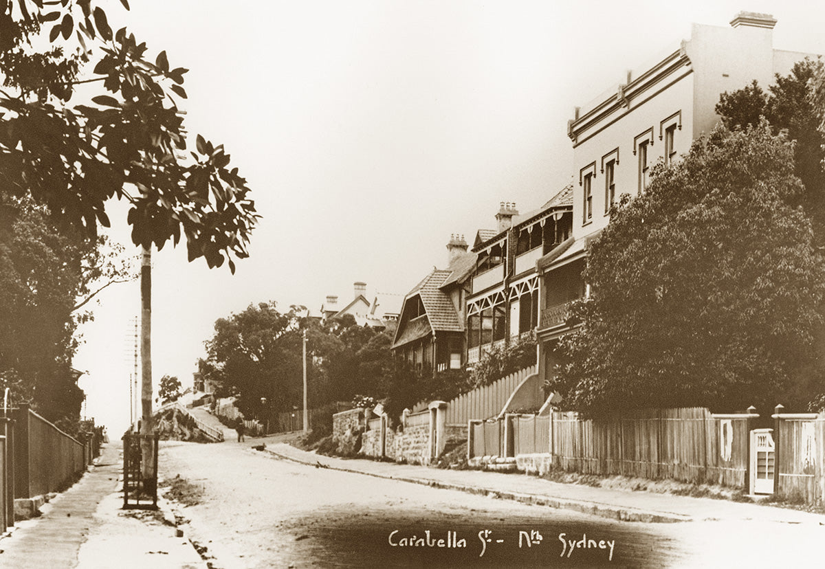 Carabella Street, Kirribilli NSW Australia c.1900