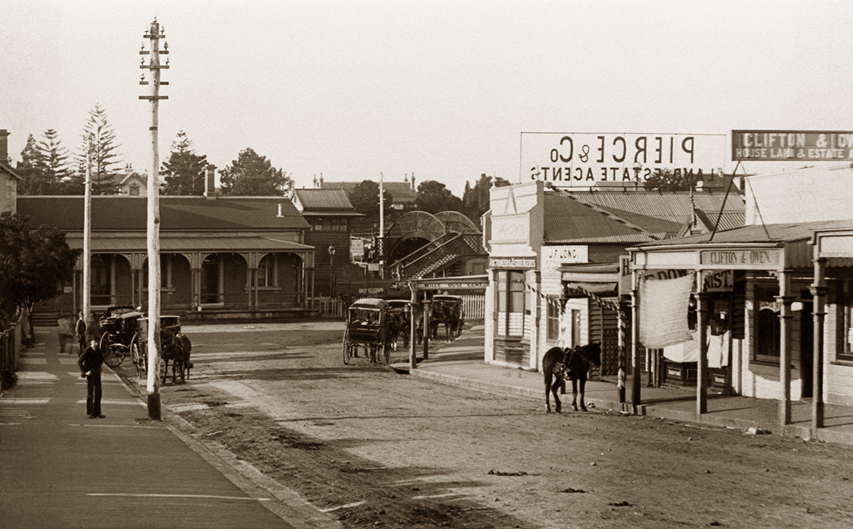 Hercules Street, Ashfield NSW Australia c.1885