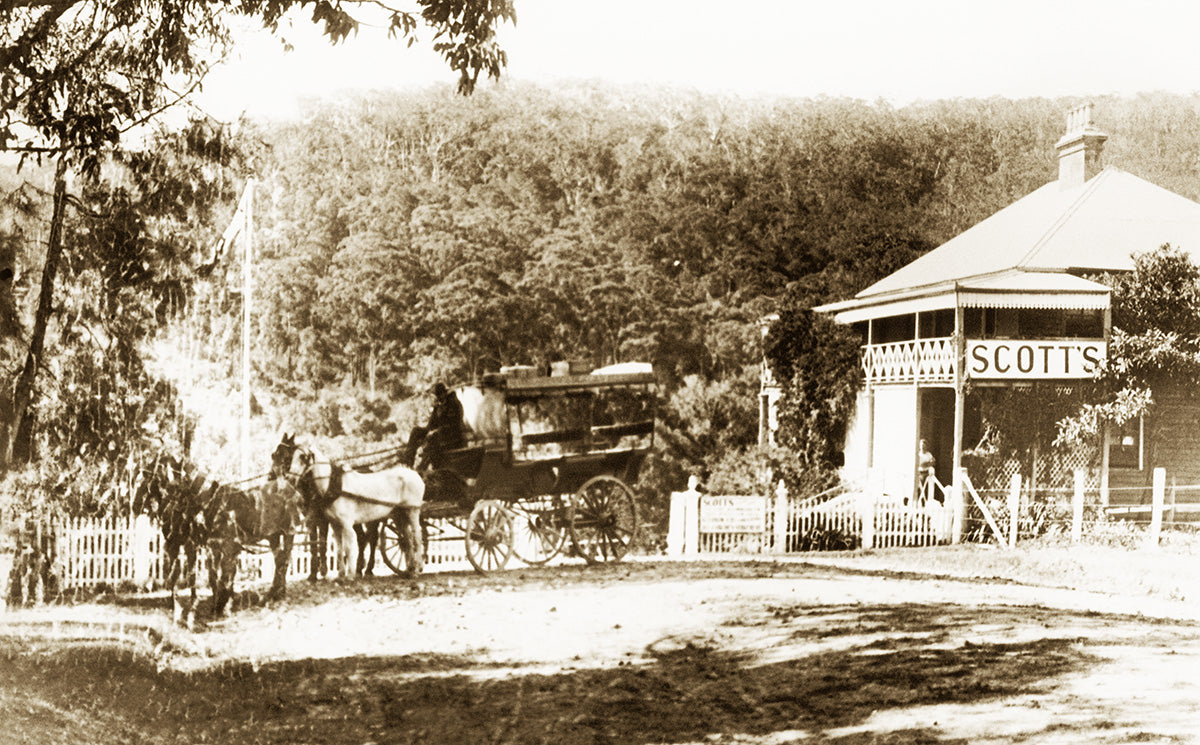 Scotts Hotel, Newport NSW Australia 1900s