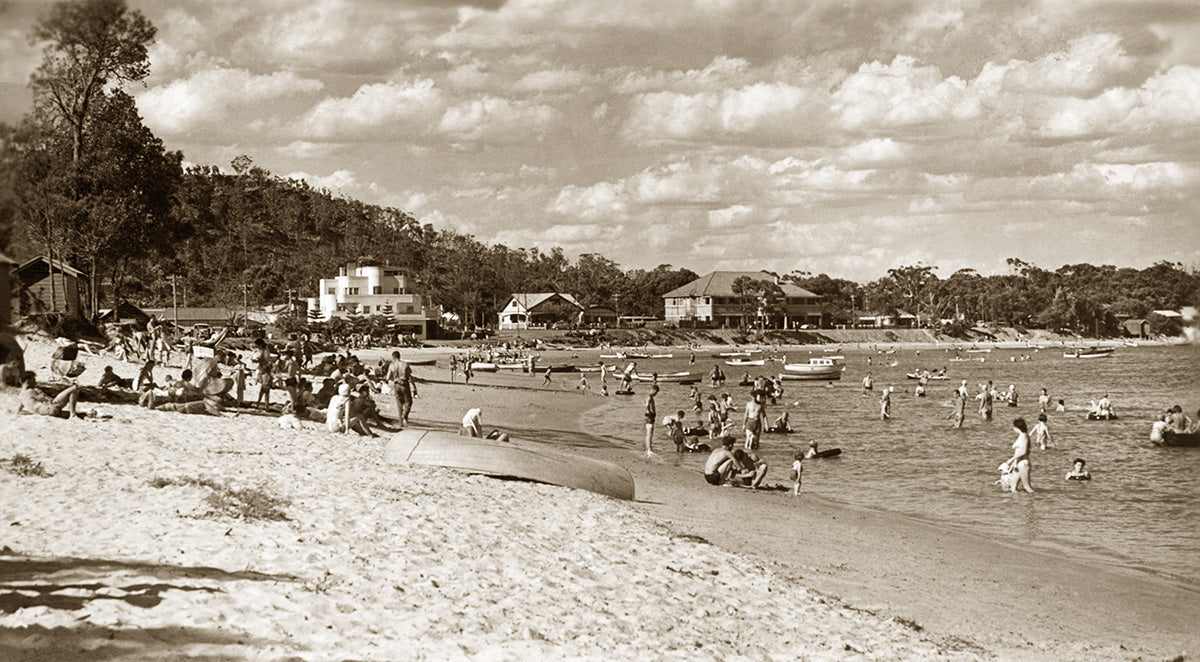 Ettalong Beach, Woy Woy NSW Australia 1930s