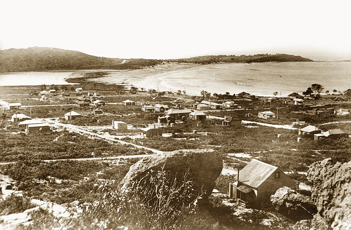 General View Looking North To Long Reef, Dee Why NSW Australia c.1919