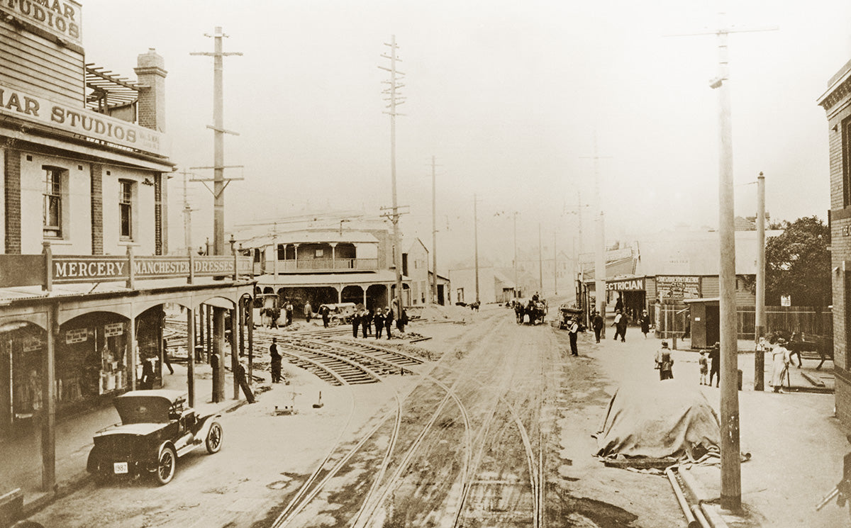 Corner Of Pacific Highway And Falcon Street, Crows Nest NSW Australia 1920s