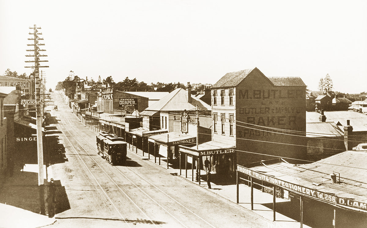 Miller Street, North Sydney NSW Australia 1900s