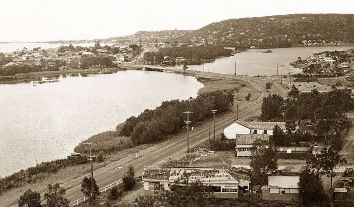 General View From North Narrabeen Towards Collaroy, Narrabeen NSW Australia c.1936
