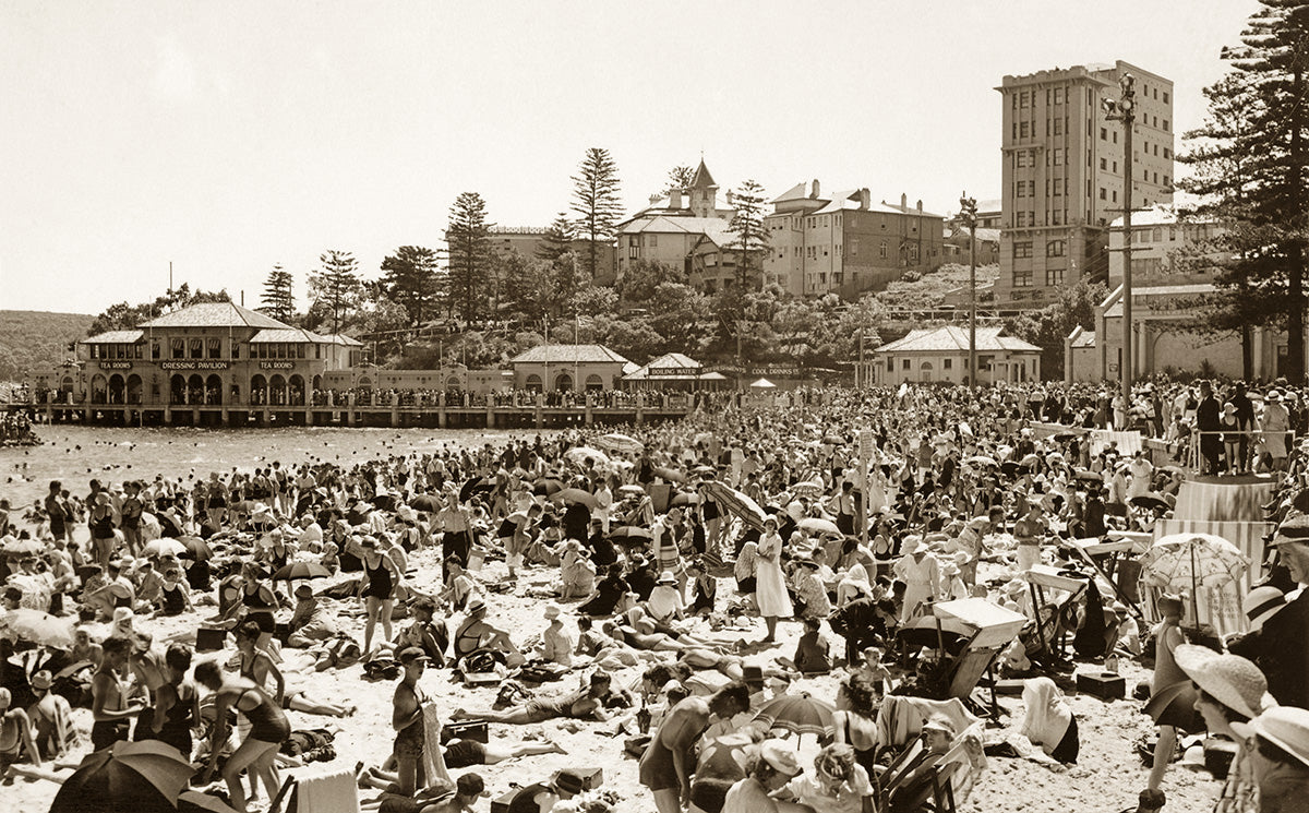 Harbour Pool, Manly NSW Australia c.1939