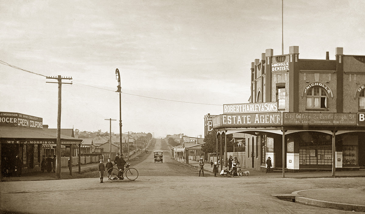 Northumberland Road, Auburn NSW Australia 1910s