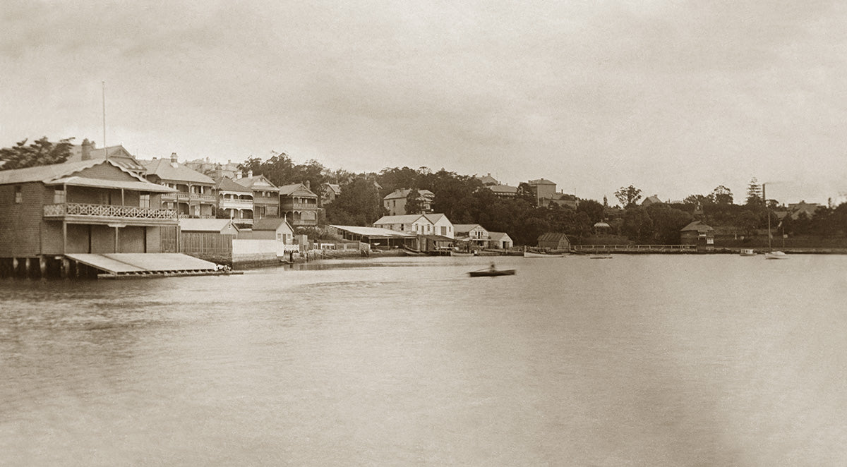 Elliotts Bay From White Horse Point, Balmain NSW Australia c.1900