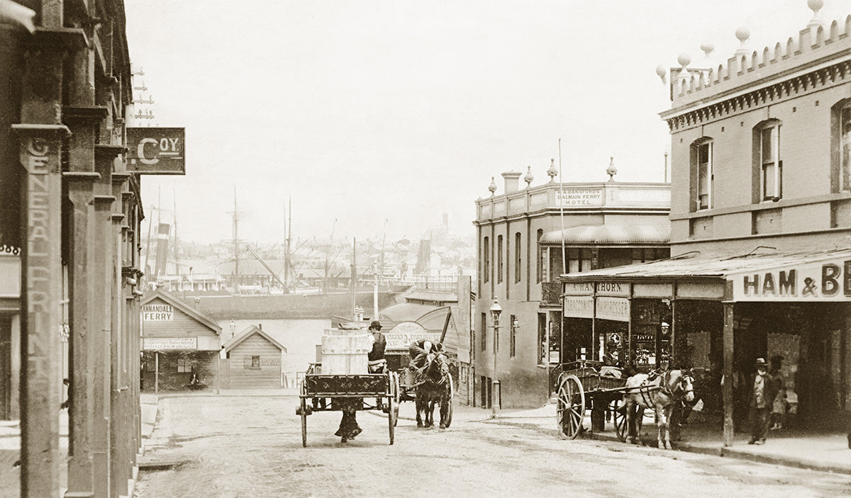 Erskine Street, Sydney NSW Australia c.1902