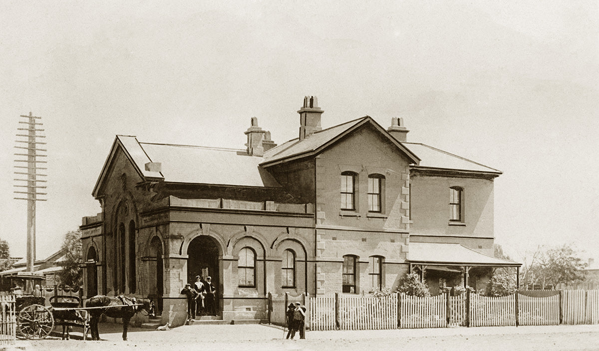 Post And Telegraph Office, Liverpool NSW Australia 1900s
