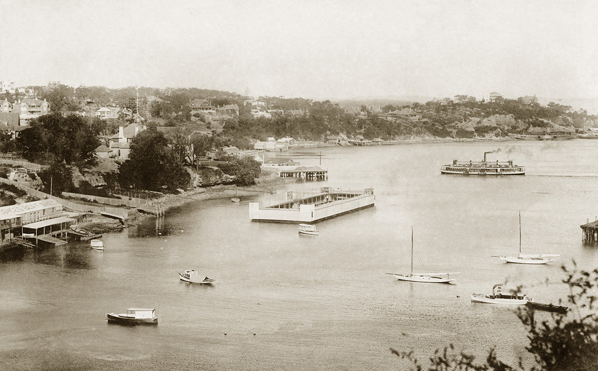 Sydney Harbour, Neutral Bay NSW Australia 1910s