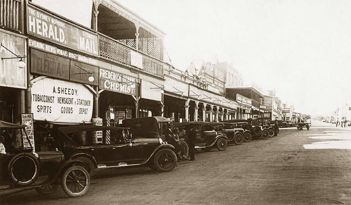 Clarinda Street, Parkes NSW Australia 1920s