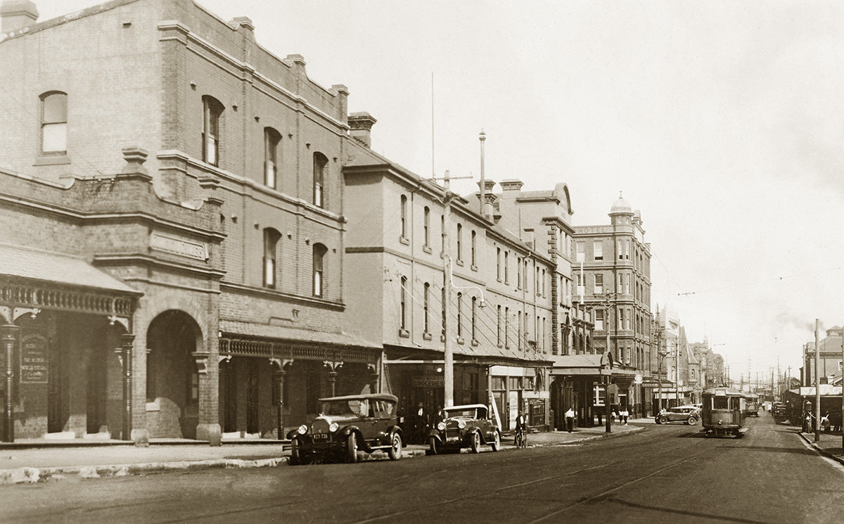 Scott Street, Newcastle NSW Australia c.1929