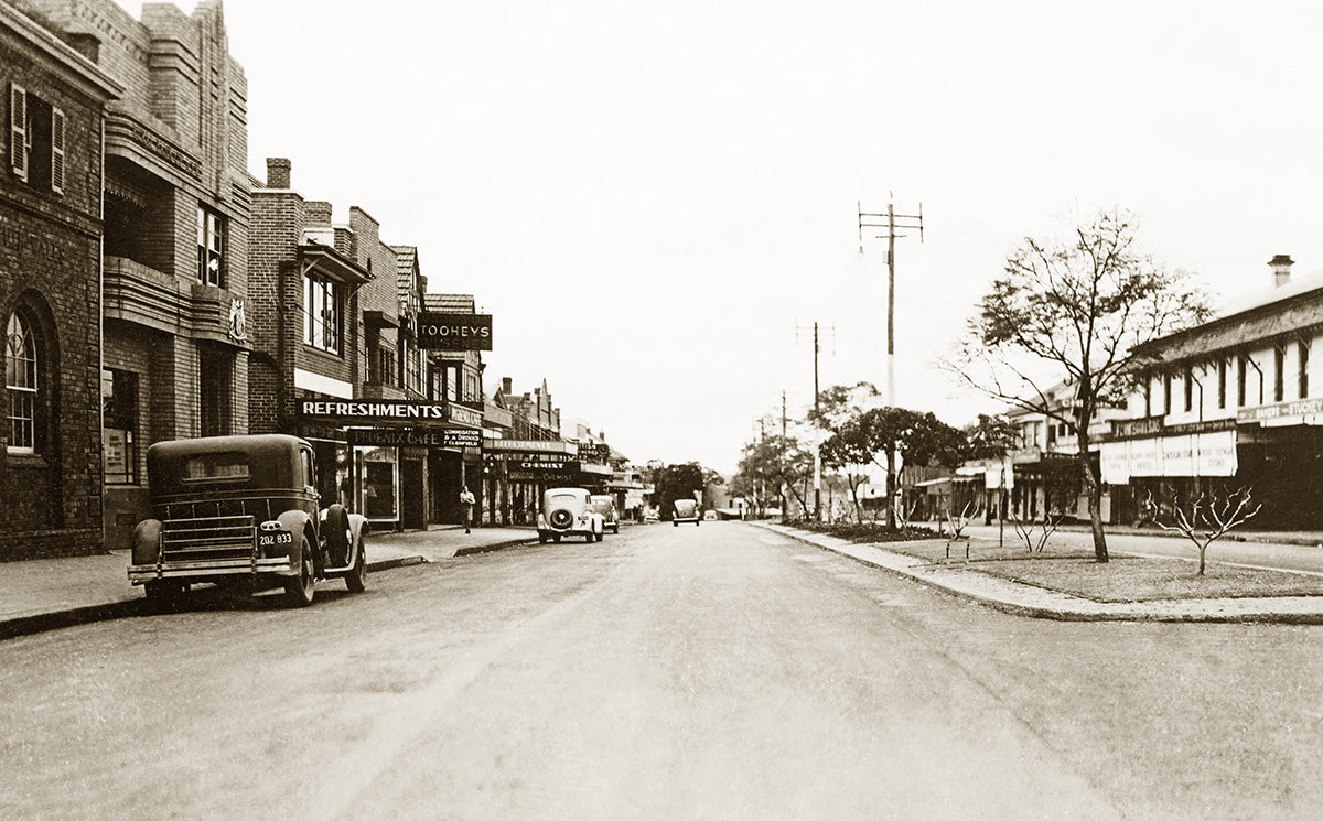 Argyle Street, Camden NSW Australia c.1938