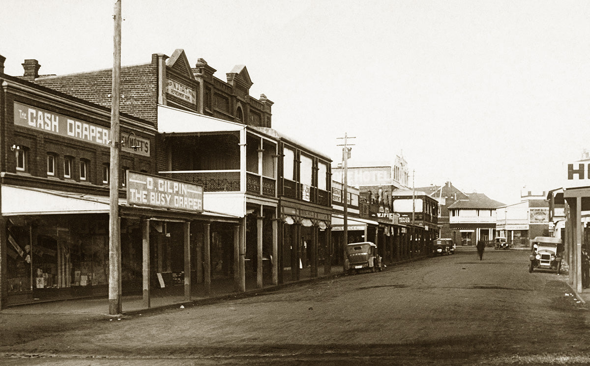 Main Street, West Wyalong NSW Australia c.1926