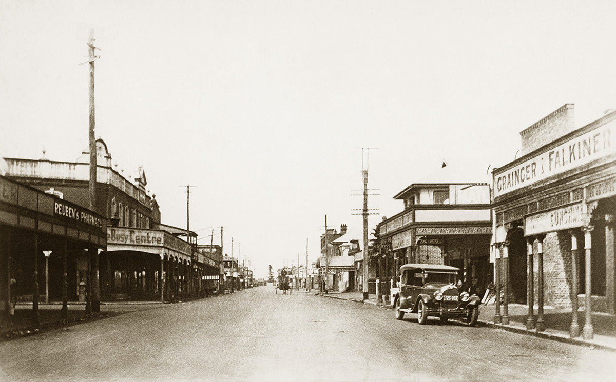 John Street, Singleton NSW Australia c.1928