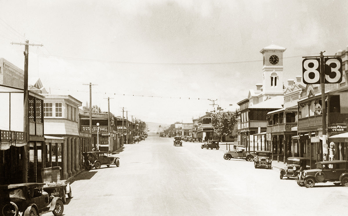 Cooma Street, Yass NSW Australia 1930s
