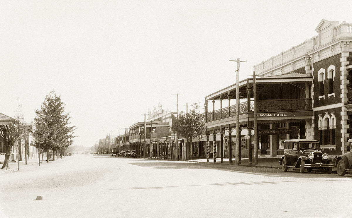Connadilly Street, Gunnedah NSW Australia 1930s