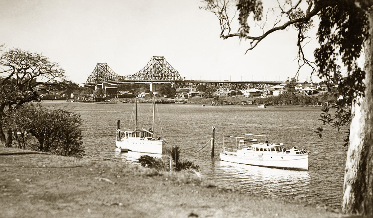 Gardens Reach And Brisbane River, Brisbane QLD Australia 1930s