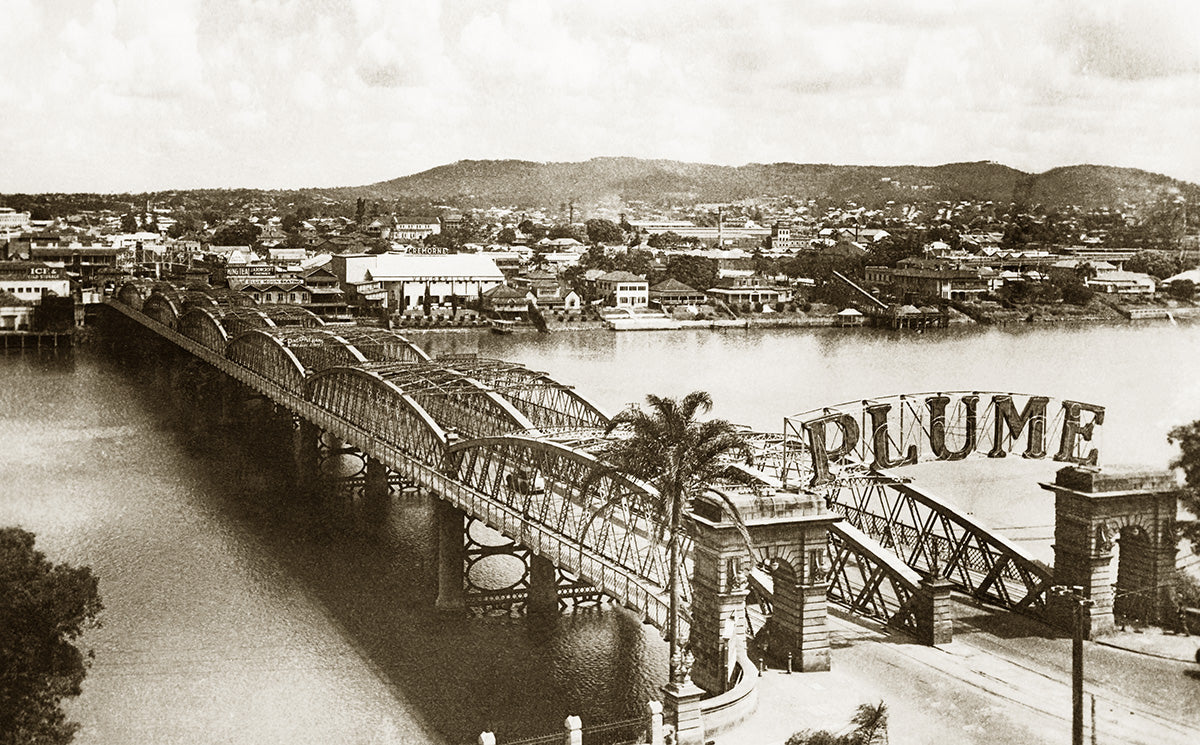 Victoria Bridge, Brisbane QLD Australia c.1949