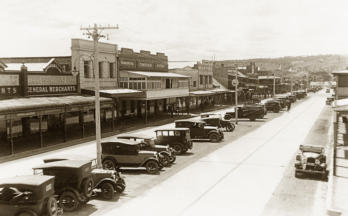 Street Scene, Queanbeyan NSW Australia c.1932
