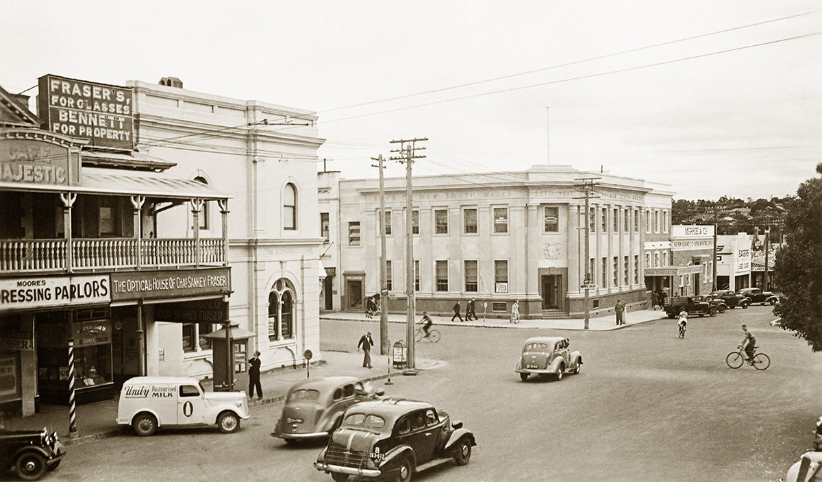Corner Of Ruthven And Margaret Streets, Toowoomba QLD Australia c.1950