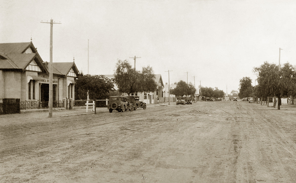 Fox Street, Walgett NSW Australia 1930s