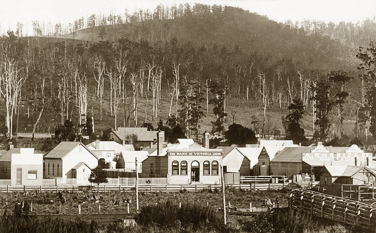 View Of Town, Hill End NSW Australia 1900s