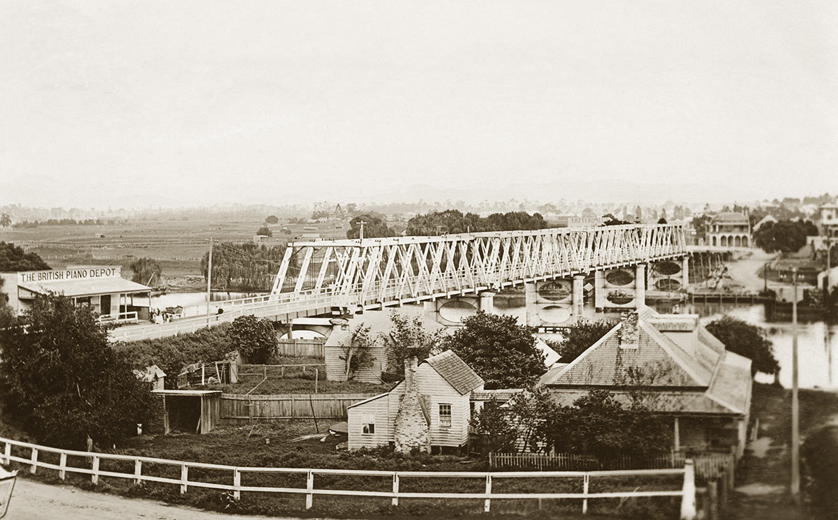 Bridge, Kempsey NSW Australia 1920s