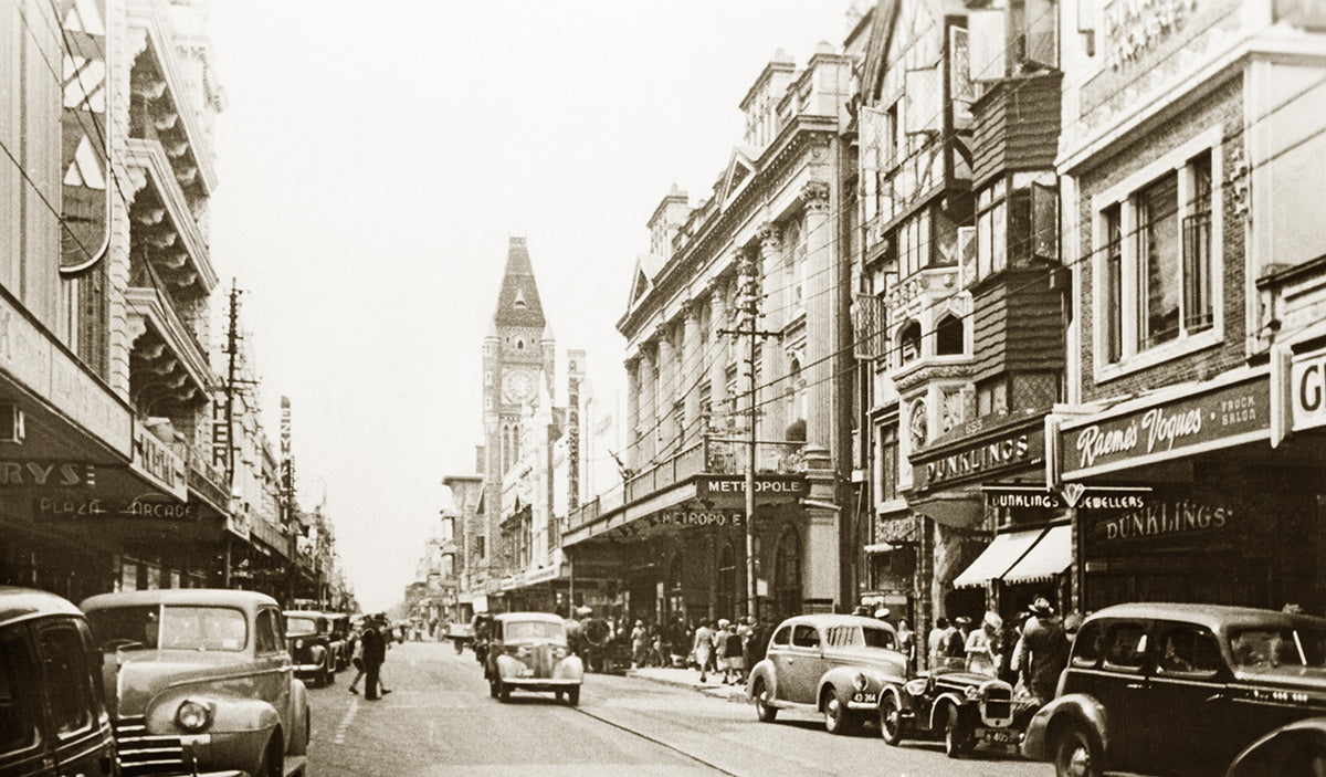 Hay Street, Perth WA Australia c.1949