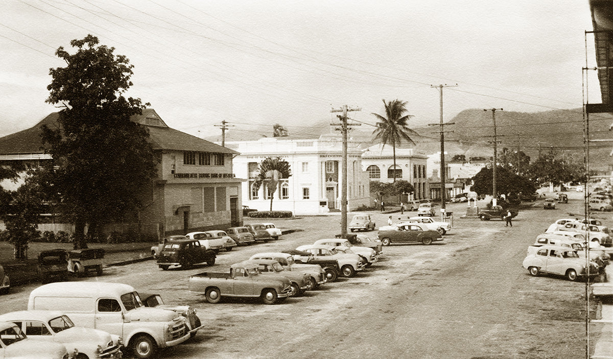 Spence Street, Cairns QLD Australia 1950s