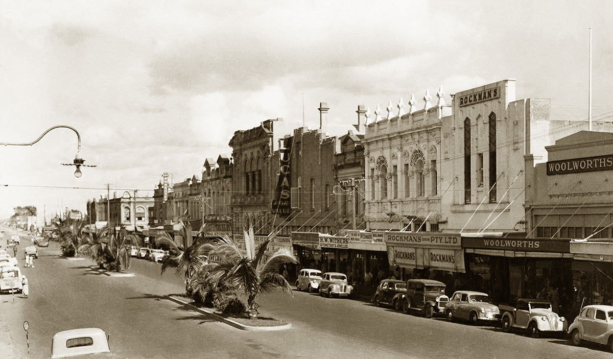 East Street, Rockhampton QLD Australia c.1948