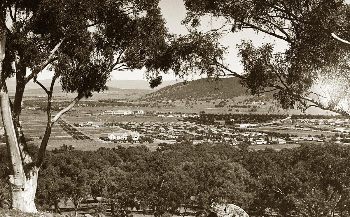 Aerial View, Canberra ACT Australia 1930s