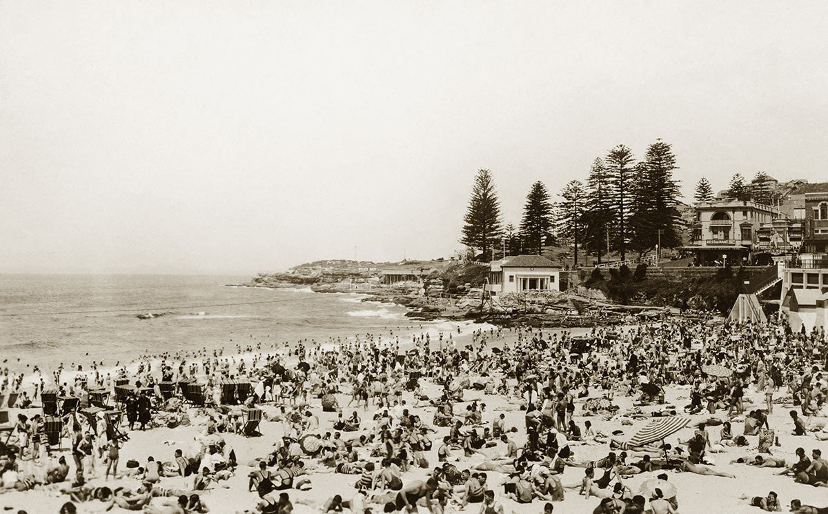 The Beach, Coogee NSW Australia 1930s