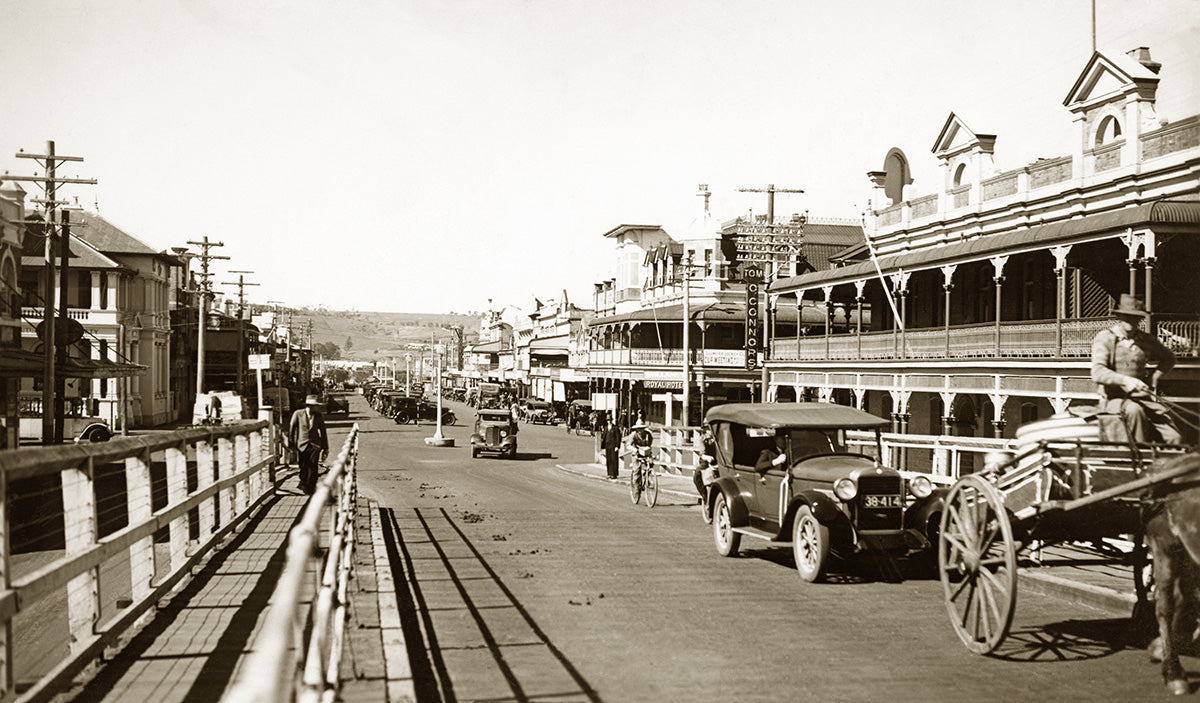 Woodlark Street, Lismore NSW Australia 1930s
