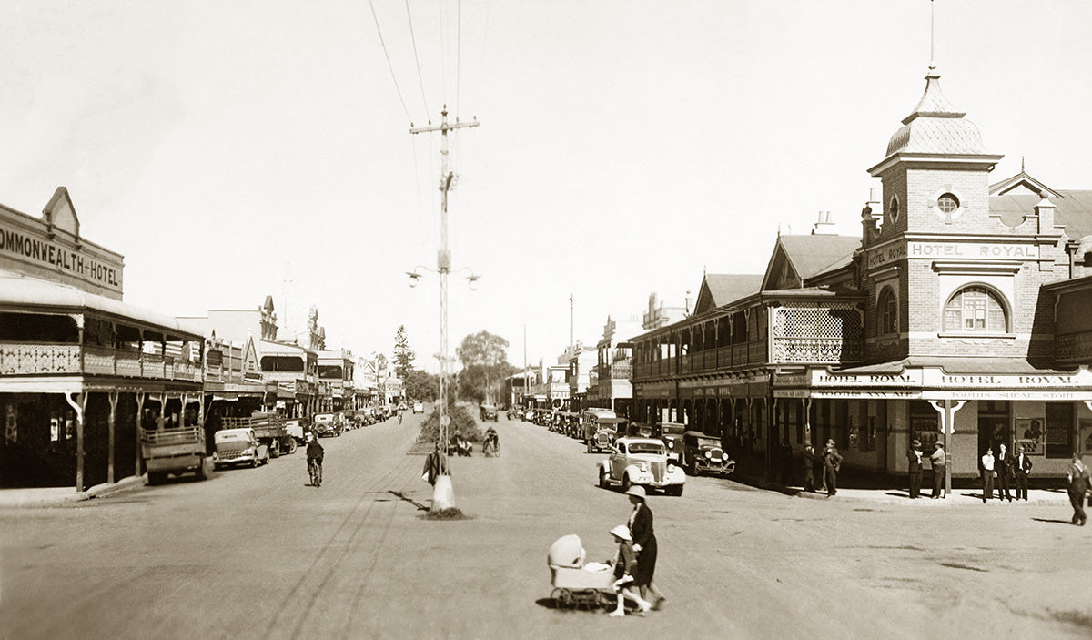 Walker Street, Casino NSW Australia c.1936
