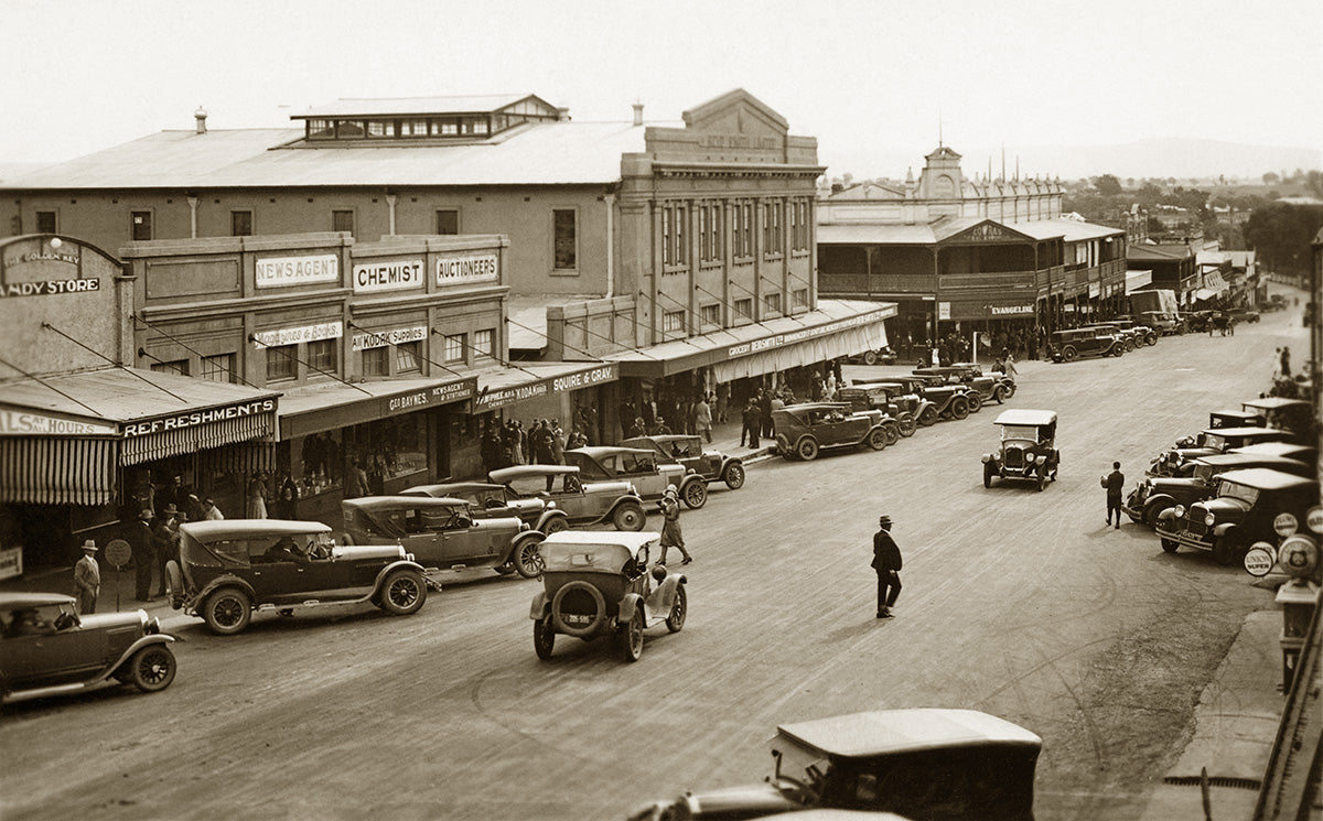 Kendall Street, Cowra NSW Australia 1920s