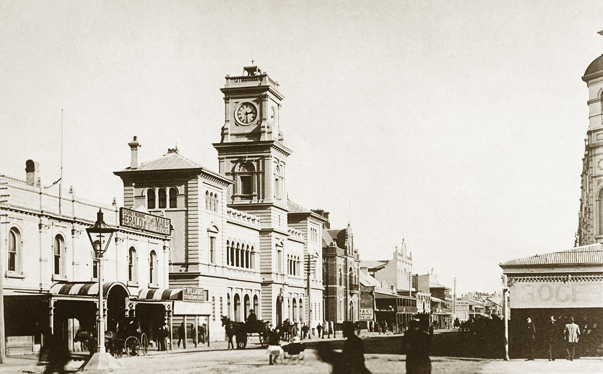 Main Street, Goulburn NSW Australia 1900s