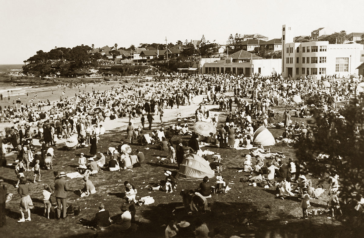 The Beach, Cronulla NSW Australia 1940s
