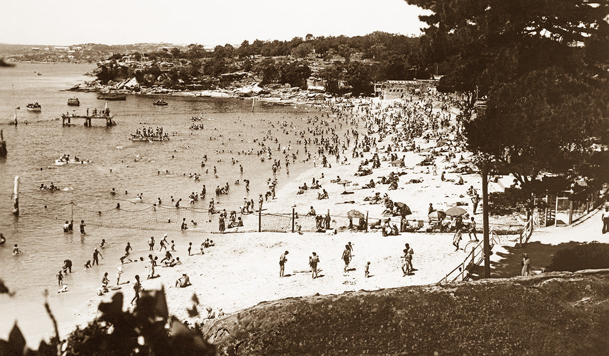 Nielsen Park And Shark Beach, Vaucluse NSW Australia 1930s