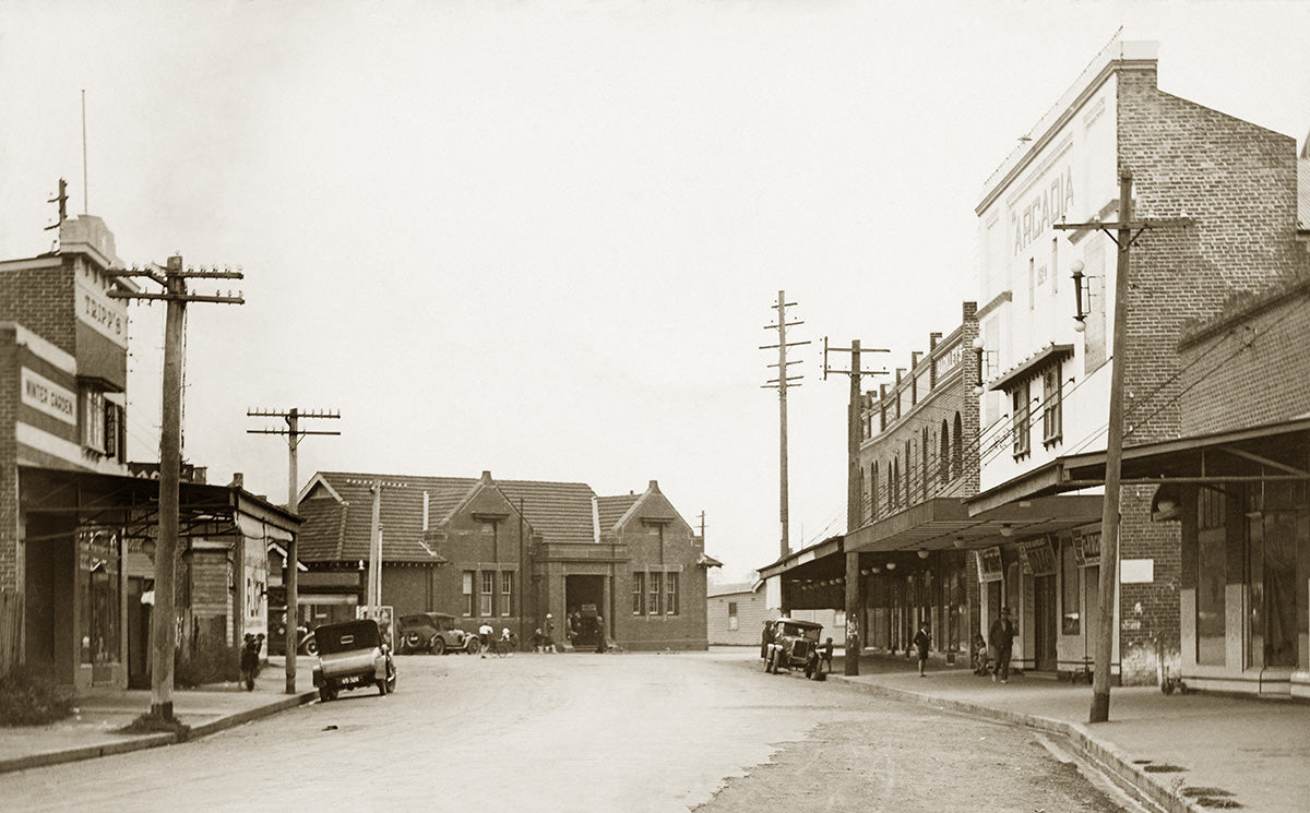 Bridge Street, Lidcombe NSW Australia c.1920
