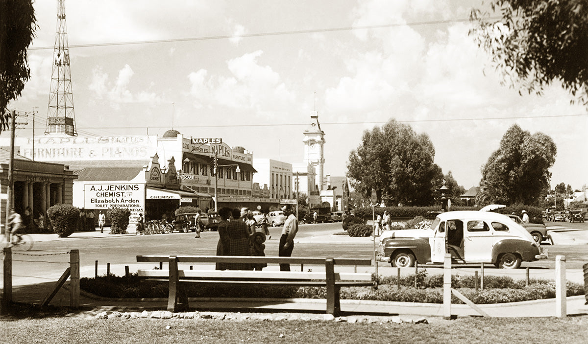 Deakin Avenue, Mildura VIC Australia c.1948