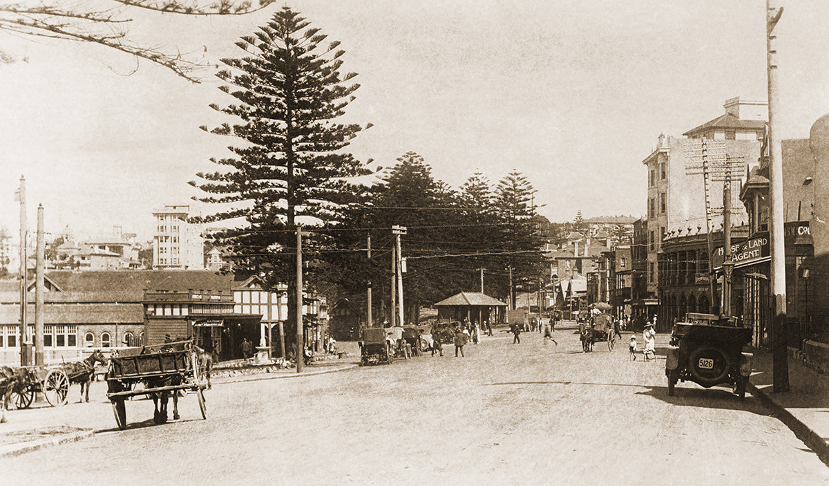 The Esplanade, Manly NSW Australia c.1920