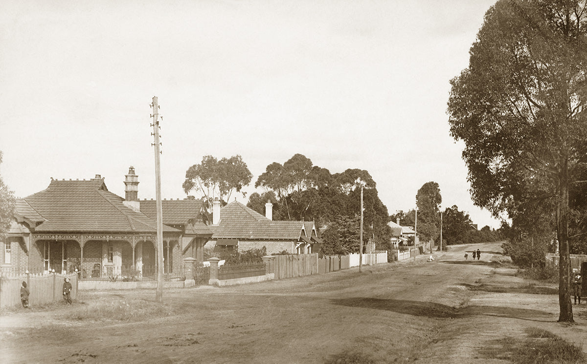 Corner Of Pacific Highway And Galston Road, Hornsby NSW Australia c.1908