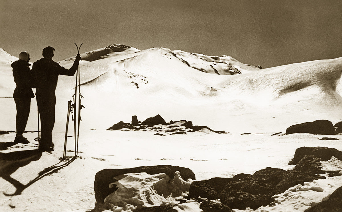 The Main Range - In Snowy Mountain, Mount Kosciusko NSW Australia 1950s