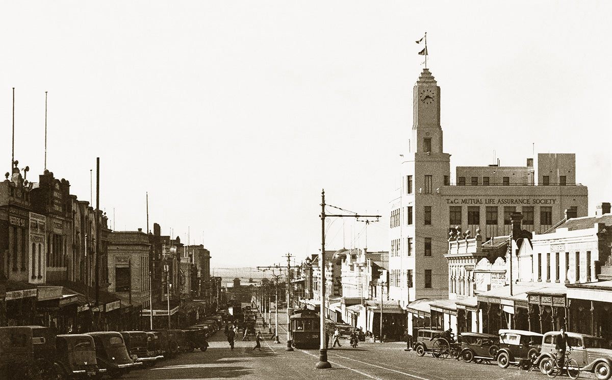 Moorabool Street, Geelong VIC Australia c.1937